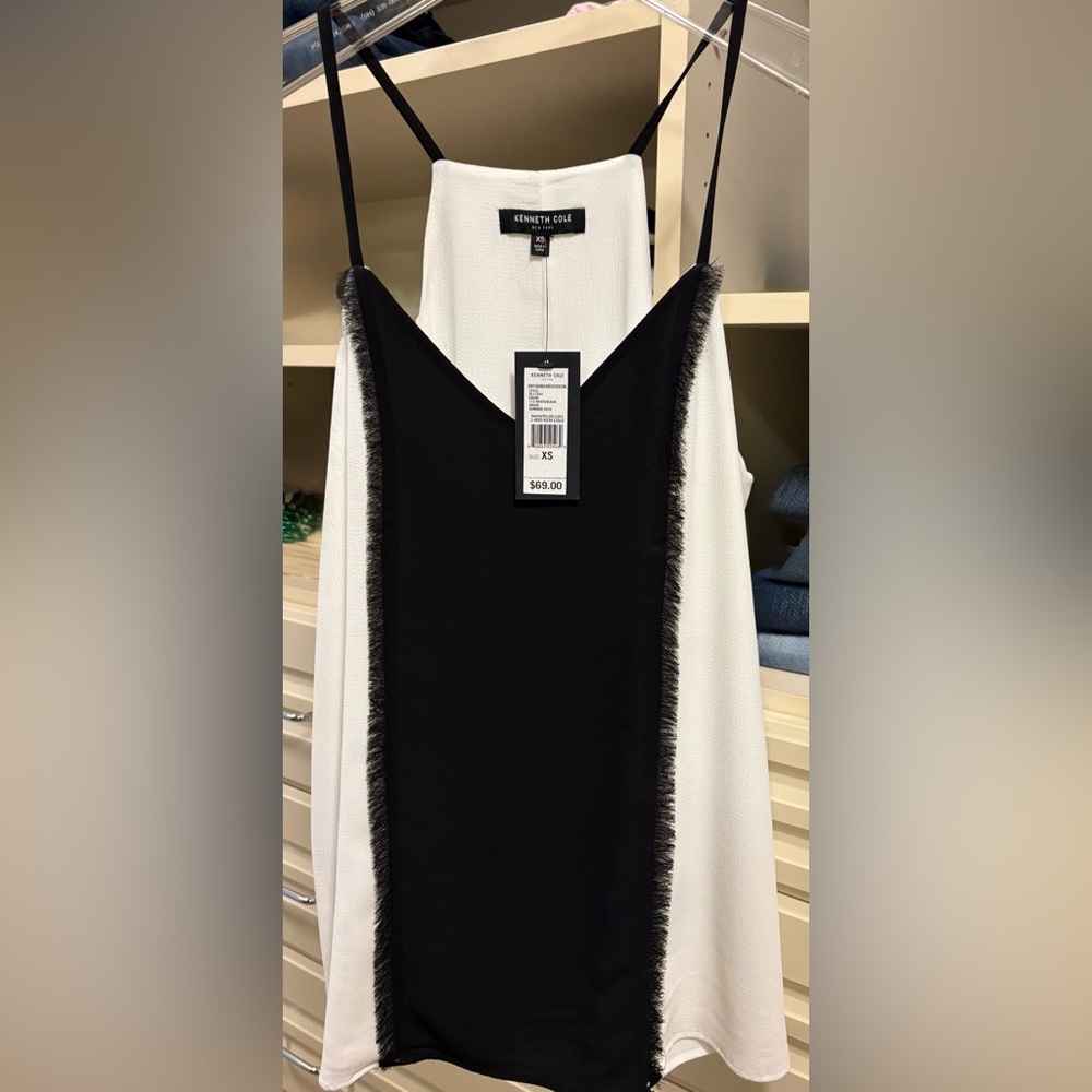 Kenneth Cole Black and White Camisole